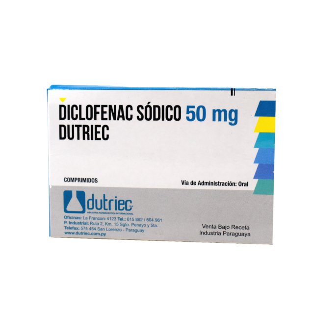 DICLOFENAC SODICO 50 MG DUTRIEC